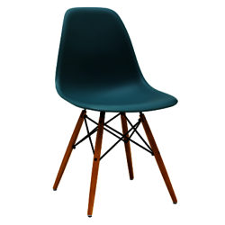Vitra Eames DSW 43cm Side Chair Ocean / Light Maple